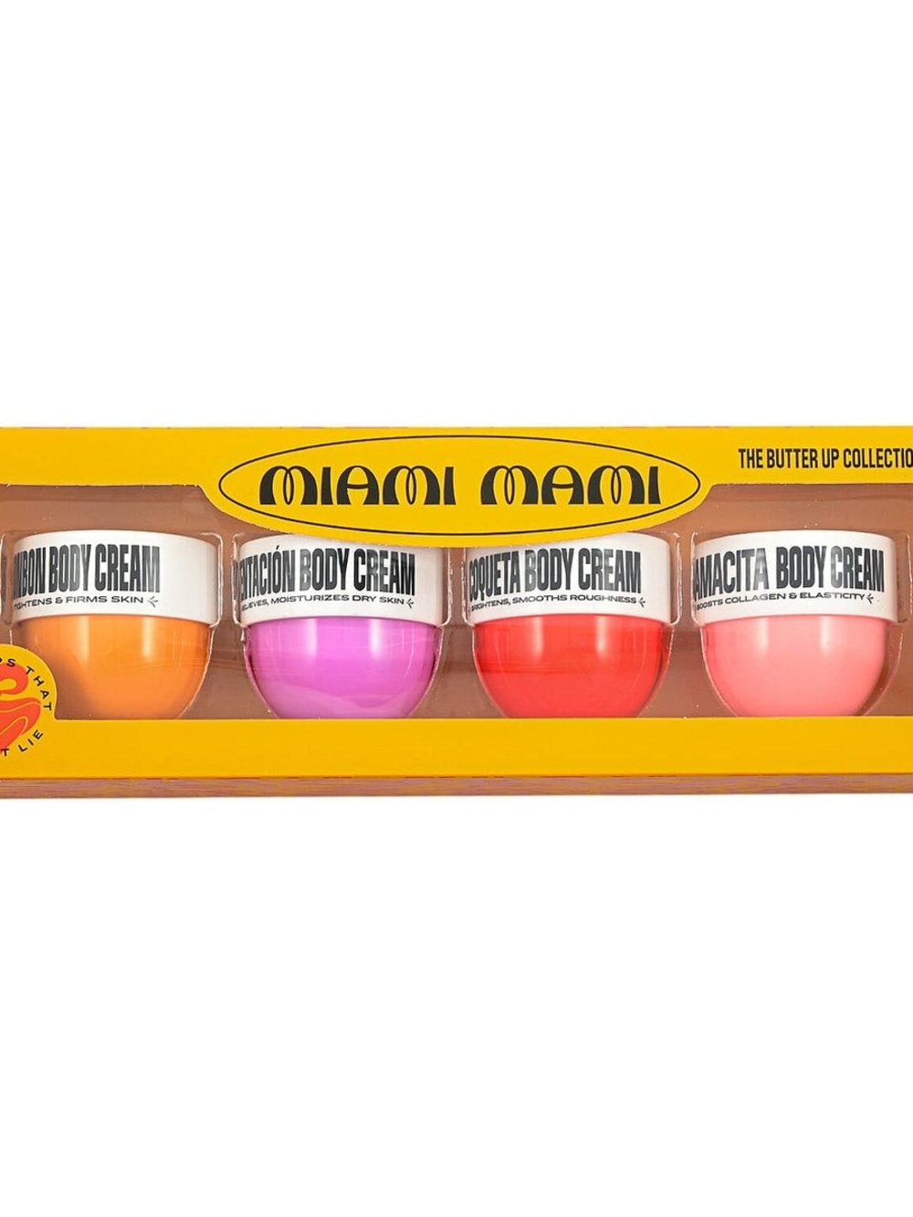 Butter Up Collection - Assorted Pink, Orange & Red Body Cream Set